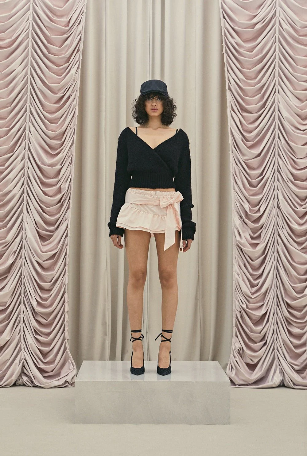 Wrap knit top - Image 2